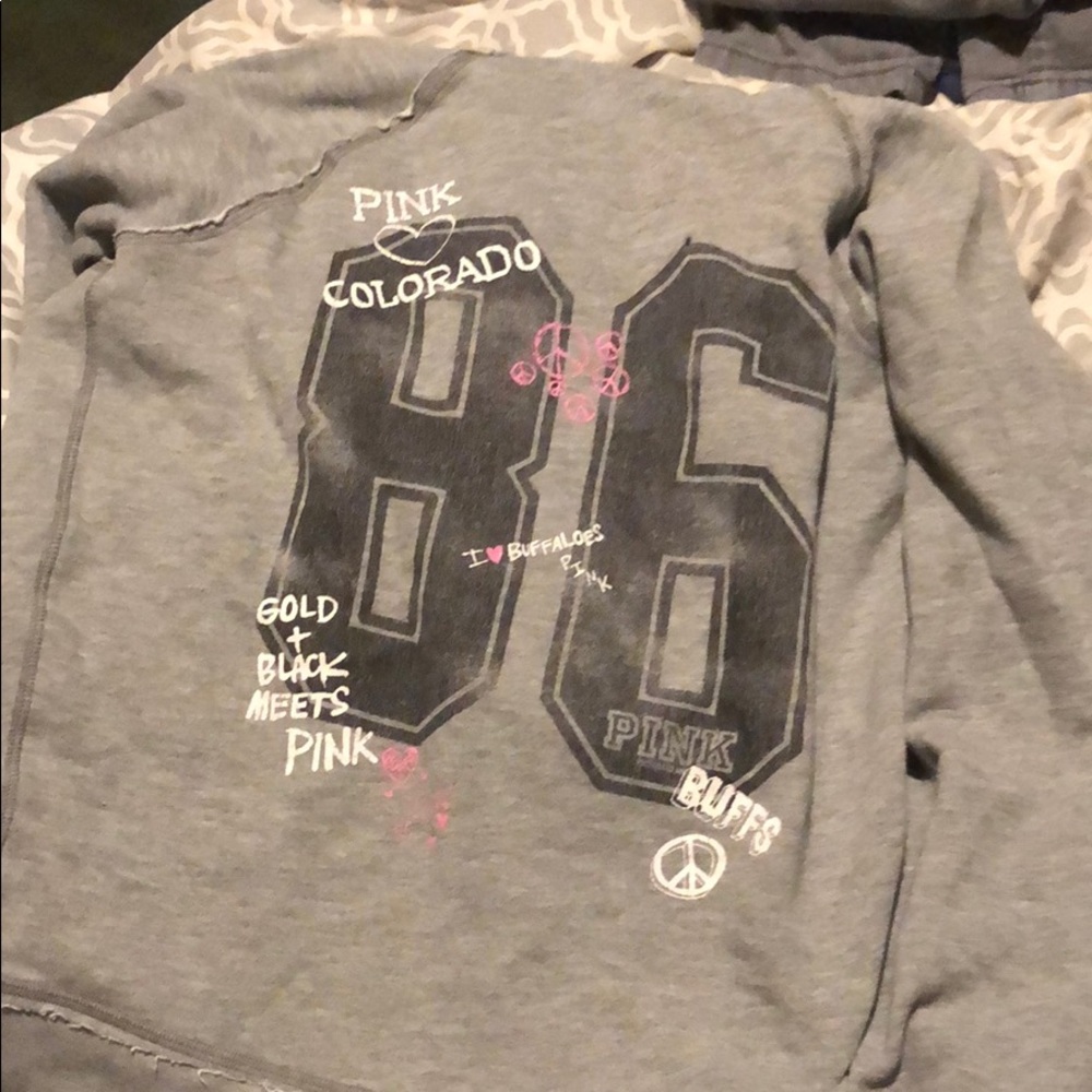 Pink hoodie